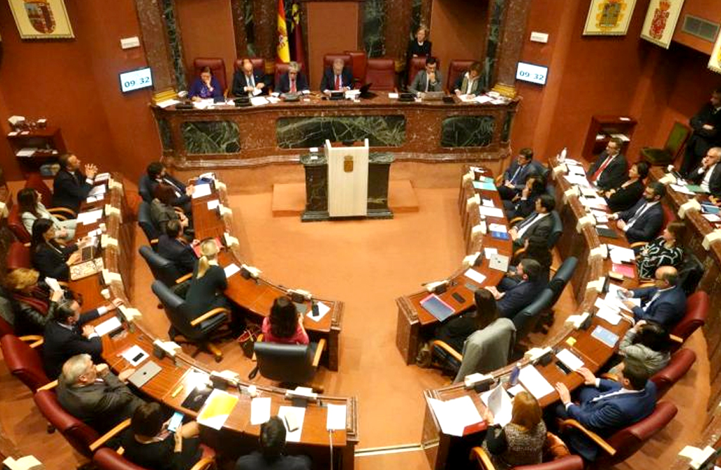 El Pleno para la constitucin de la Asamblea Regional tras las elecciones se celebrar el 14 de junio